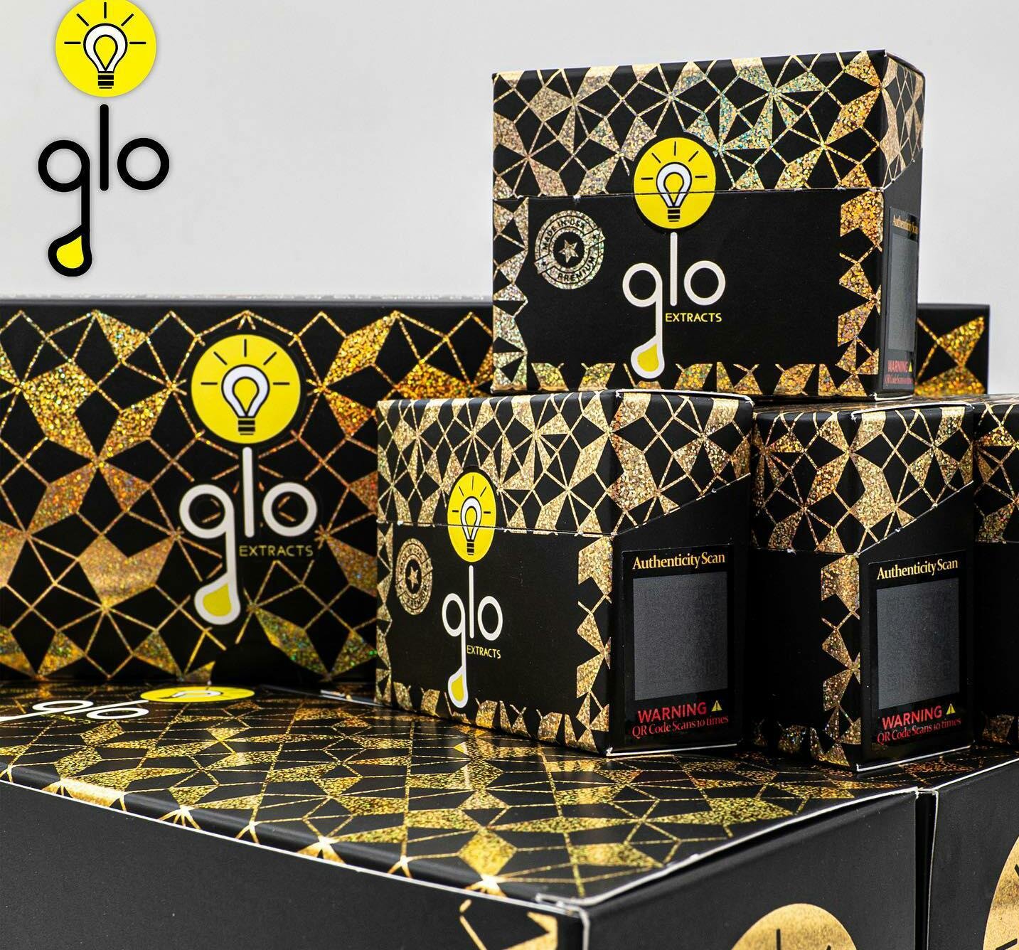 Buy Glo 60 Carts Mixed - Official Glo Extract