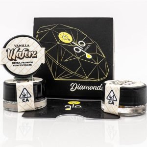 Glo Extracts vanilla waferz diamond - Official Glo Extract