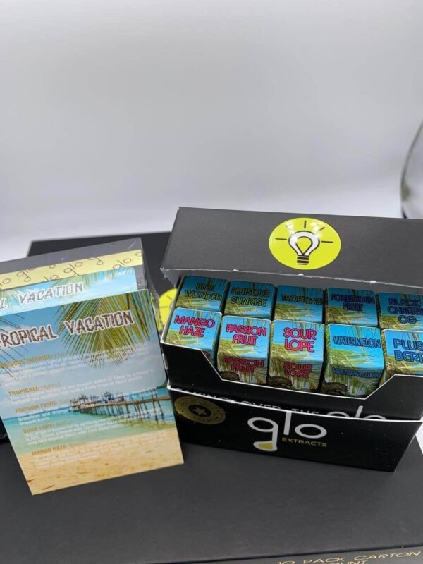 GLO CART BOX Tropical Vacation - Official Glo Extract